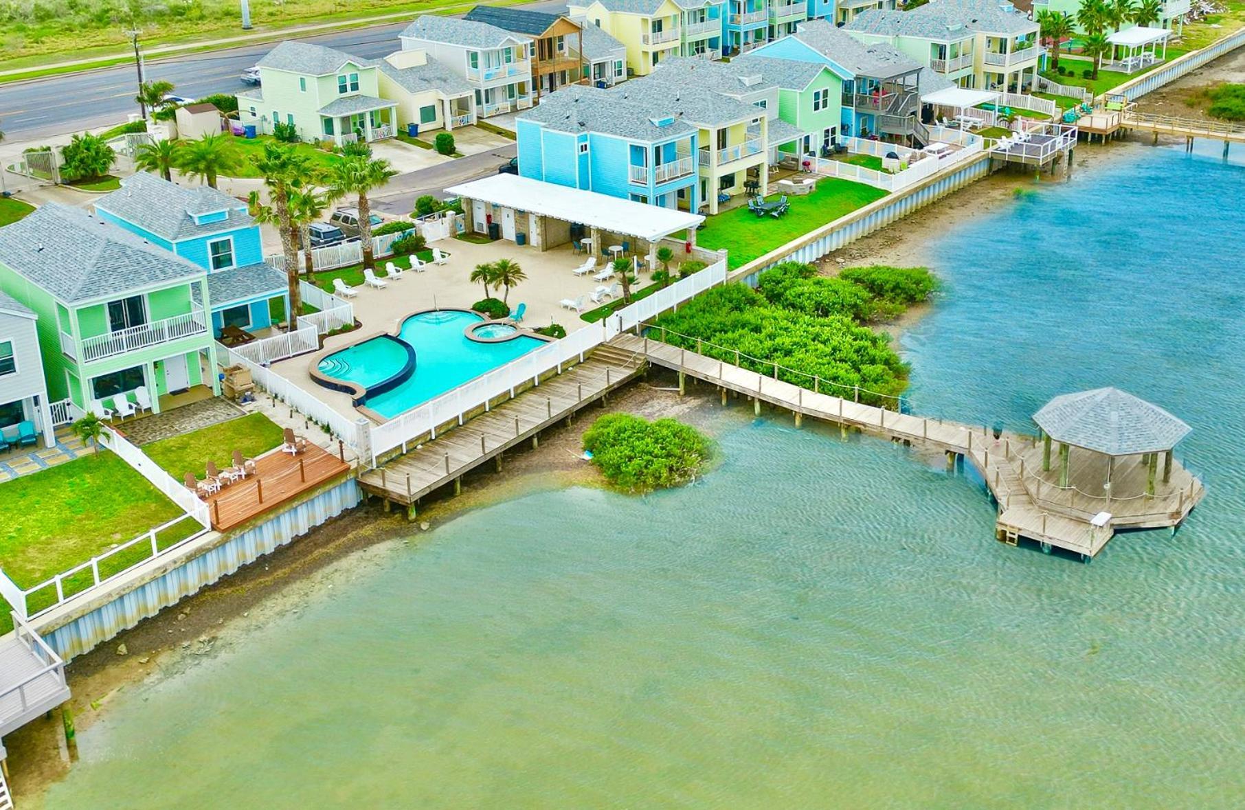 Bayfront Cottage- Pool - Hot Tub - Close To Beach Port Isabel Exterior photo